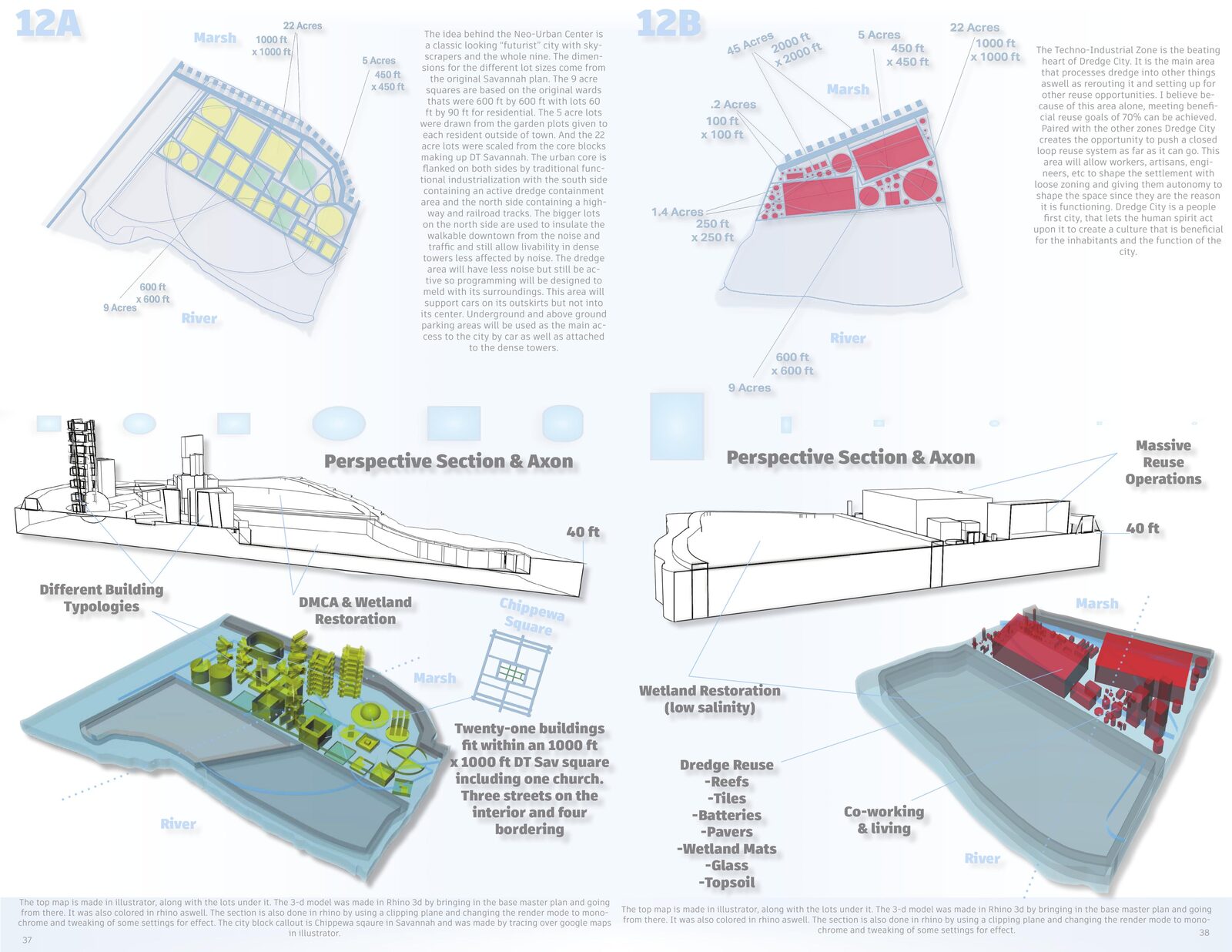 12A and 12B zone design